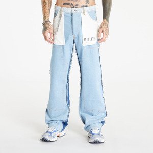 Džínsy HERON PRESTON Washed Insideout Carpenter Indigo/ Black 34