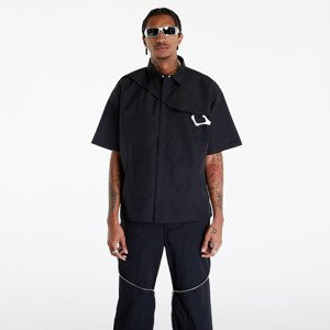 Košeľa HELIOT EMIL S/S Nylon Shirt W. Carabiner Black 50