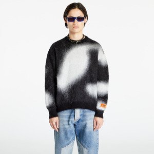 Sveter HERON PRESTON Aop Knit Crewneck Black/ White M