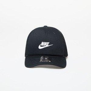 Šiltovka Nike Rise Cap Structured Trucker Cap Black/ Black/ White L/XL