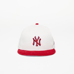 Šiltovka New Era New York Yankees Cord 59FIFTY Fitted Cap Off White/ Red 7 1/4