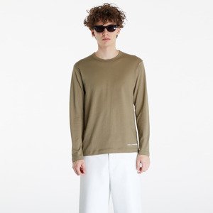 Tričko Comme des Garçons SHIRT Long Sleeve Tee Khaki M