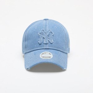 Šiltovka New Era MLB New York Yankees Womens Denim Distressed 9TWENTY Adjustable Cap Sky Blue Universal