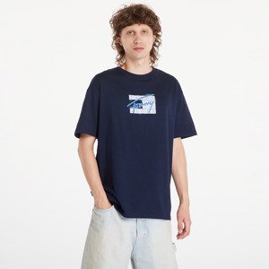 Tričko Tommy Jeans Regular Street Flag Tee Dark Night Navy L