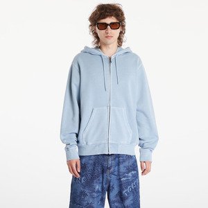 Mikina Carhartt WIP Hooded Duster Script Jacket UNISEX Misty Sky Garment Dyed L