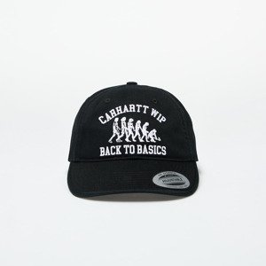 Šiltovka Carhartt WIP Basics Cap Black/ White Universal